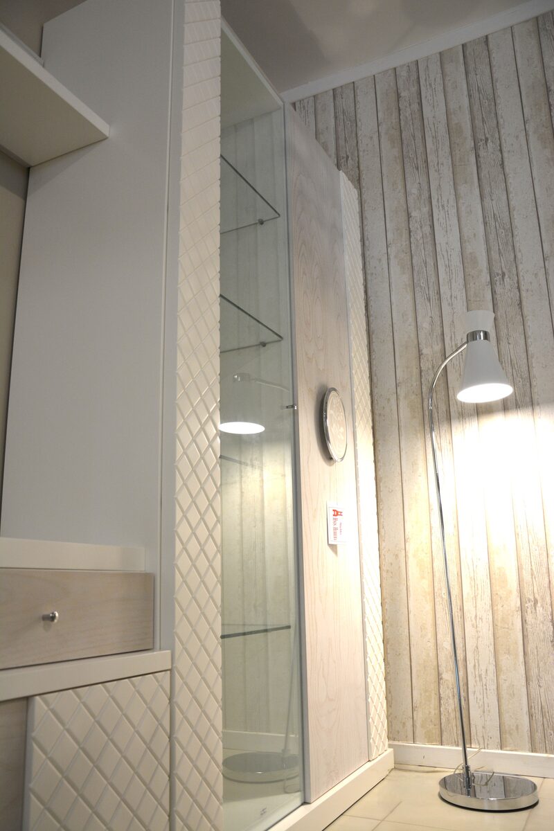 Salón lacado blanco - detalle