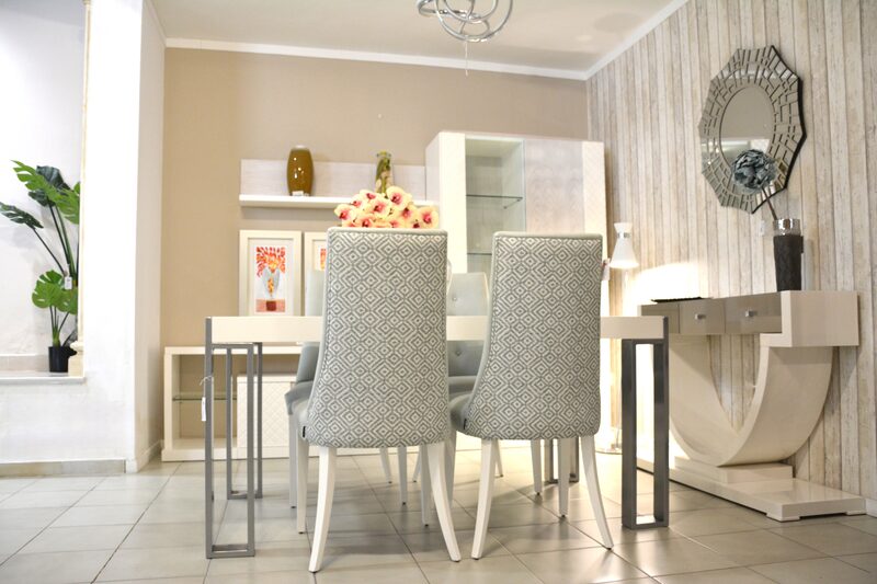 Comedor lacado blanco - mesa