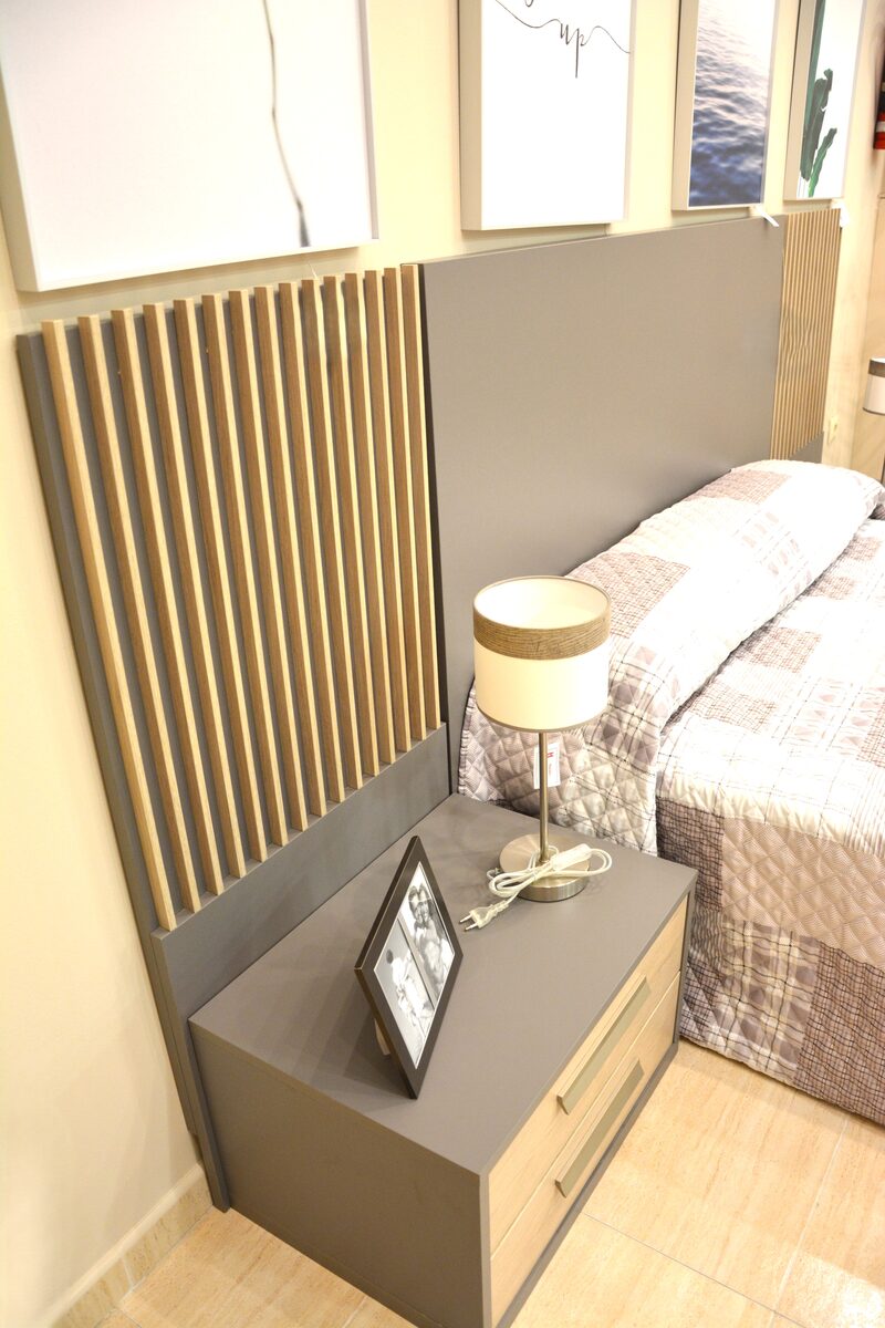 Dormitorio moderno bicolor - completo