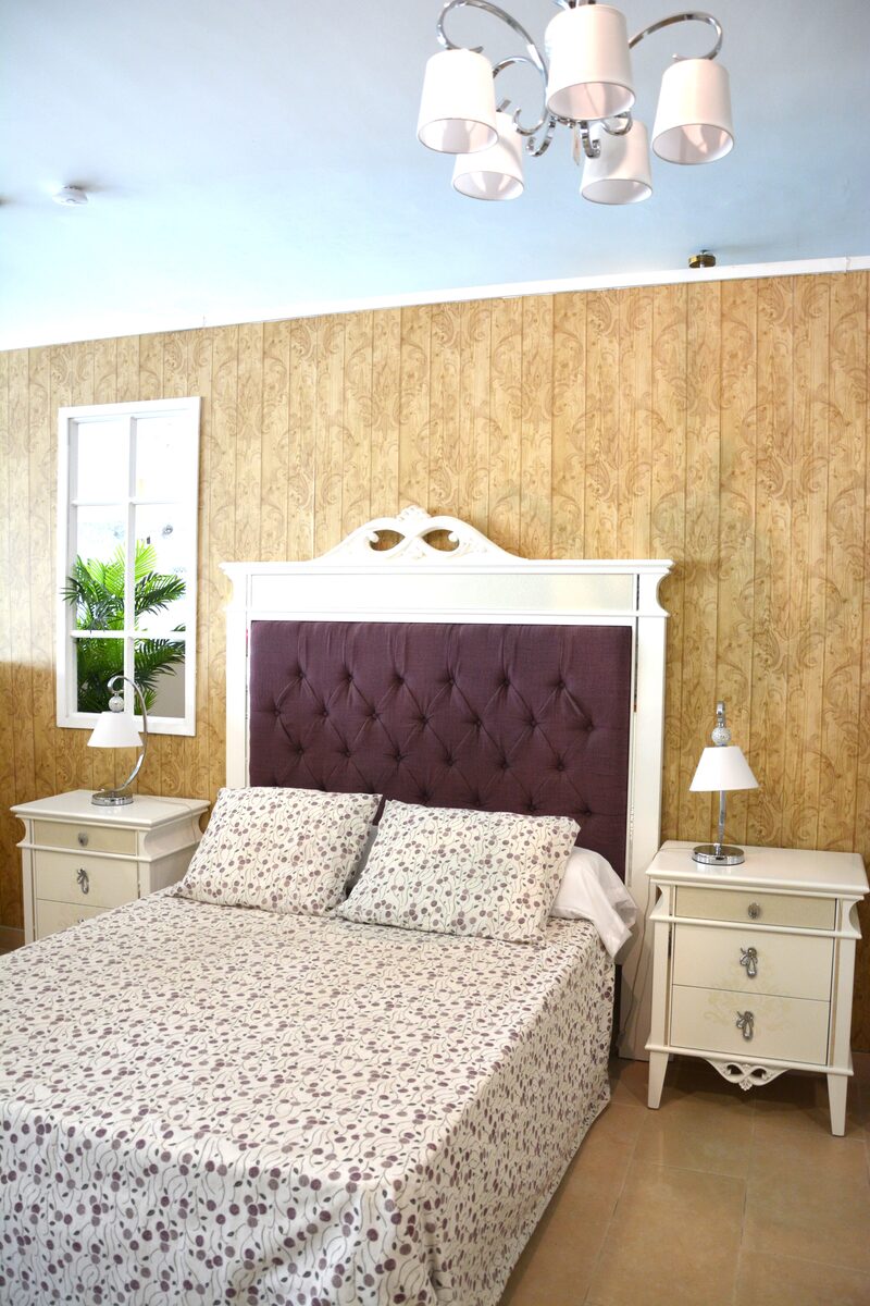 Dormitorio clásico crema premium - completo