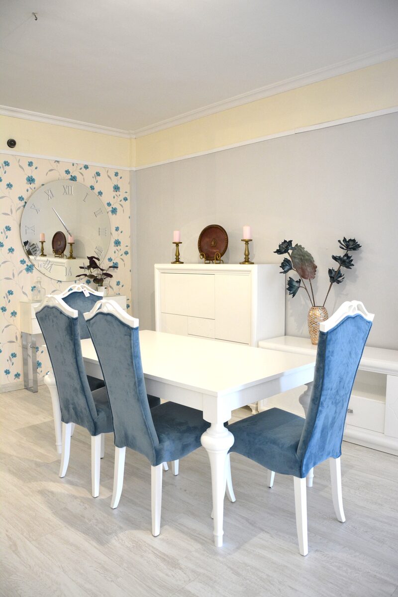 Comedor lacado blanco - vista general
