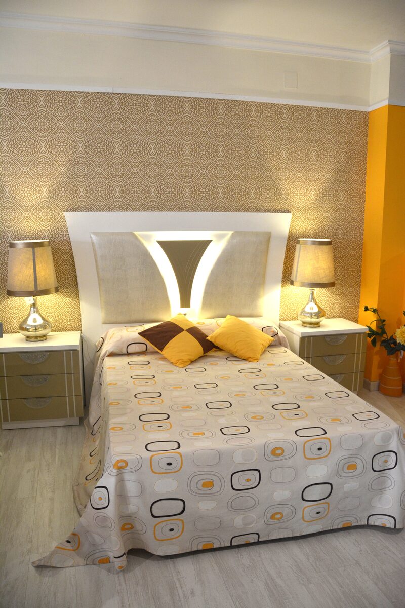 Dormitorio crema con tocador - detalle