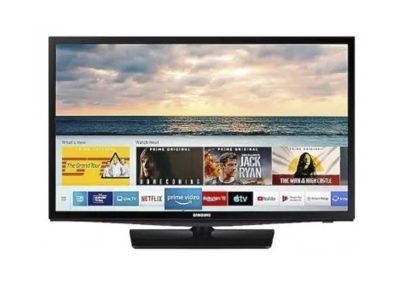 Televisor Smart TV LED 24 pulgadas con aplicaciones streaming - Muebles Hermanos Herrera