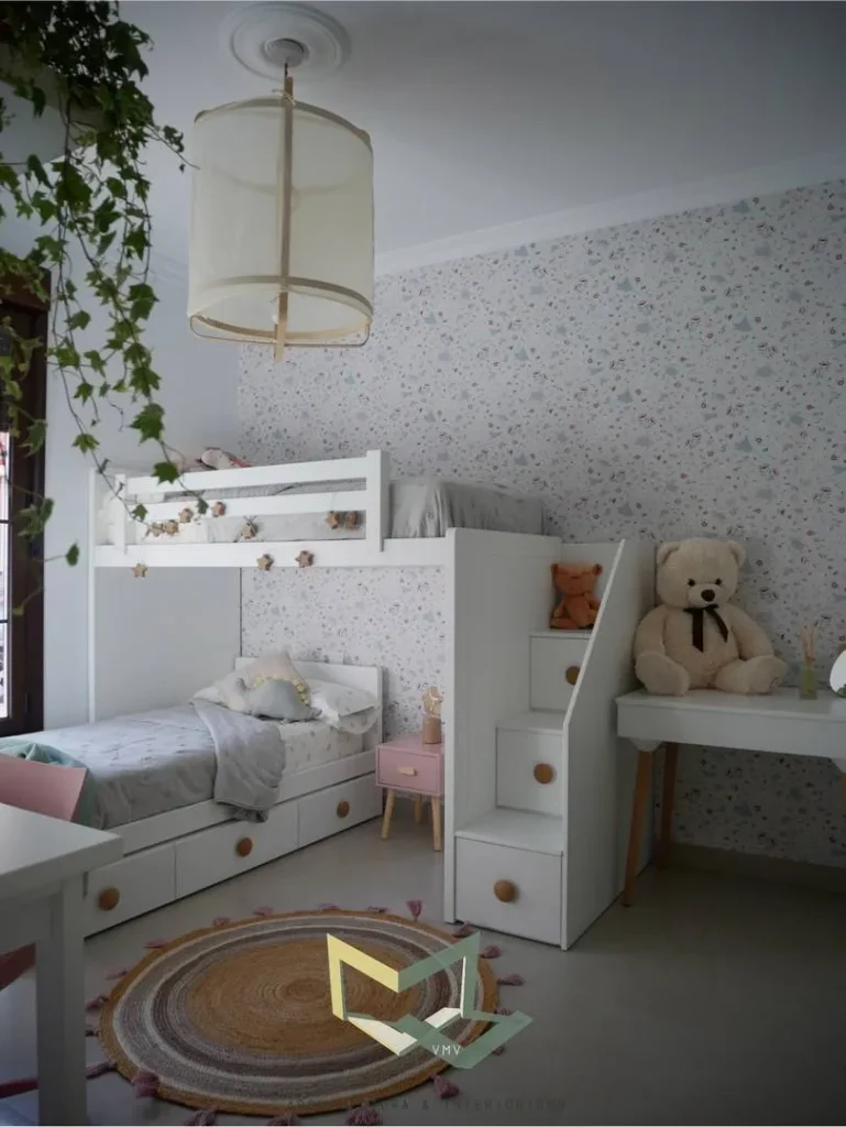 Cuarto de juegos y dormitorio infantil en Muebles Hermanos Herrera