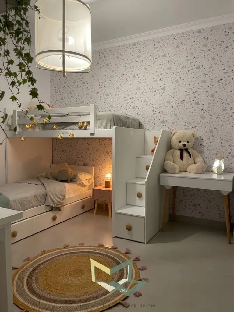 Cuarto de juegos y dormitorio infantil en Muebles Hermanos Herrera