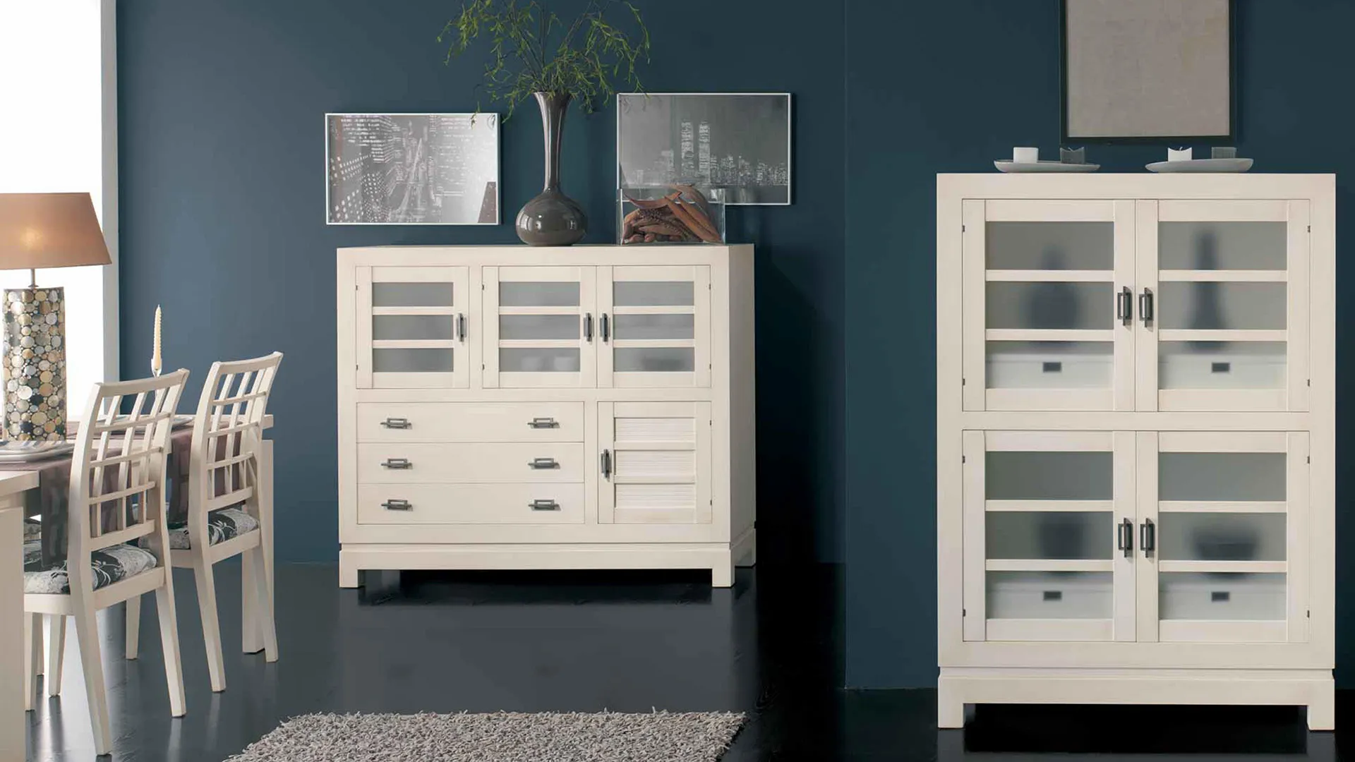 Muebles aparadores estrechos para pasillo en Muebles Herrera en Olivares, Sevilla