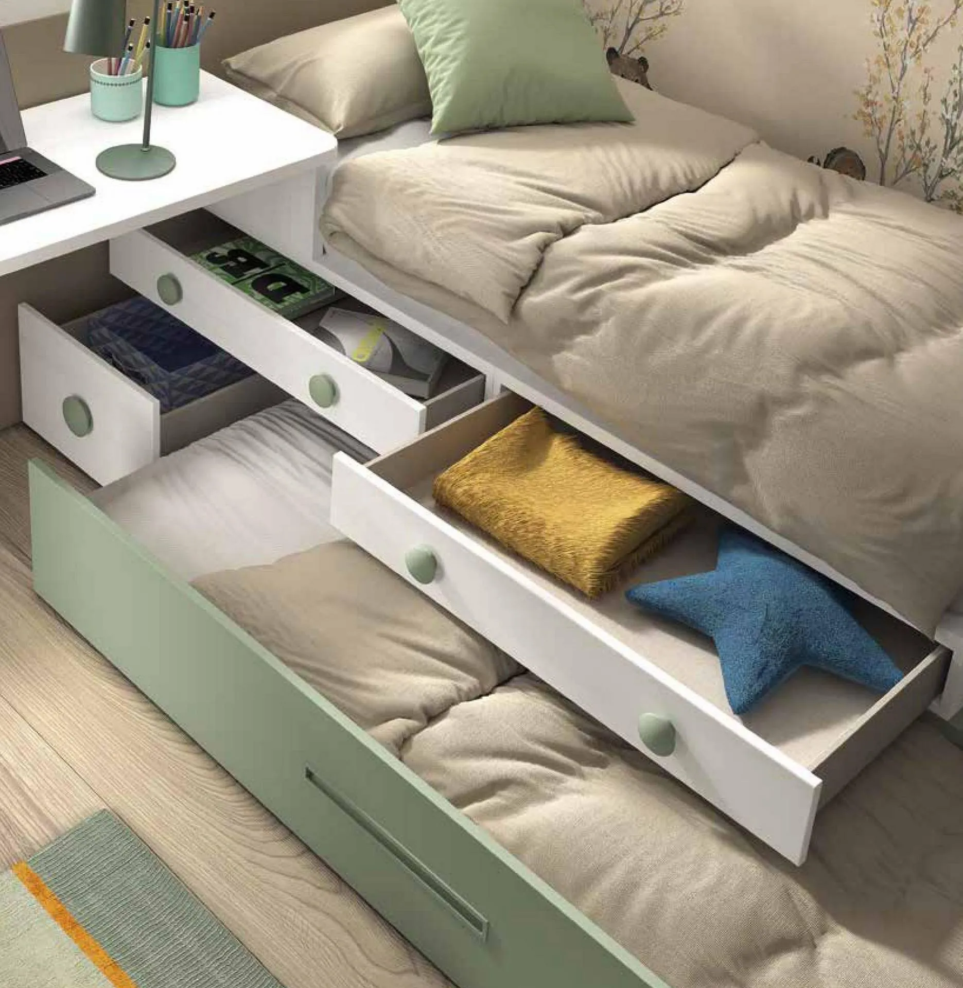 Muebles Juveniles en Muebles Herrera, Olivares, Sevilla